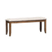 Santa Rosa II Upholstered Bench in Antique Honey image