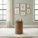 Hickory Grove Drum End Table image