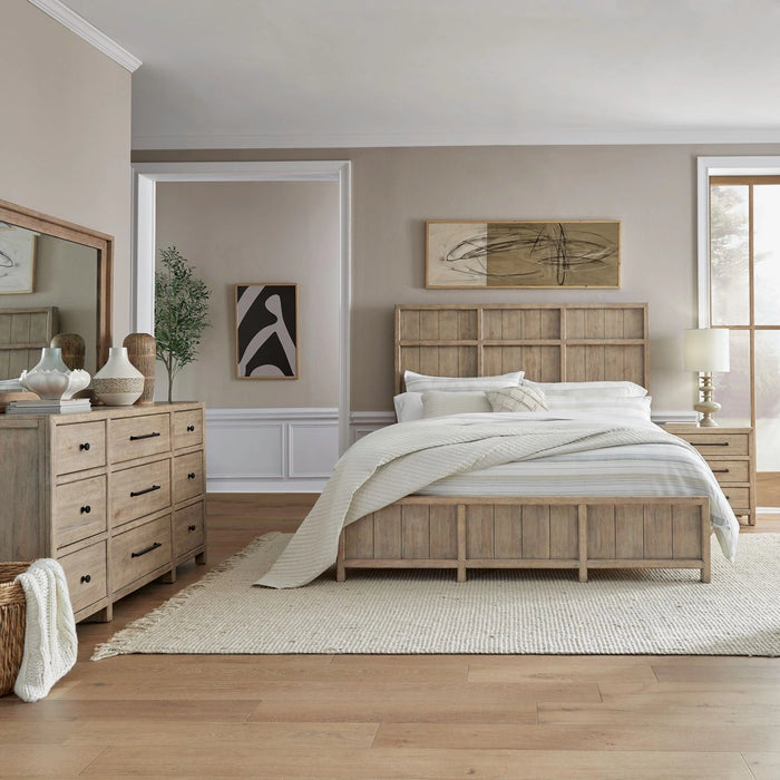 Proximity Place King California Panel Bed, Dresser & Mirror, Night Stand image
