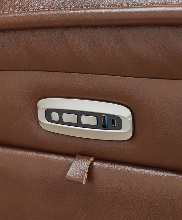 Healy Pier Power Reclining Loveseat with Console