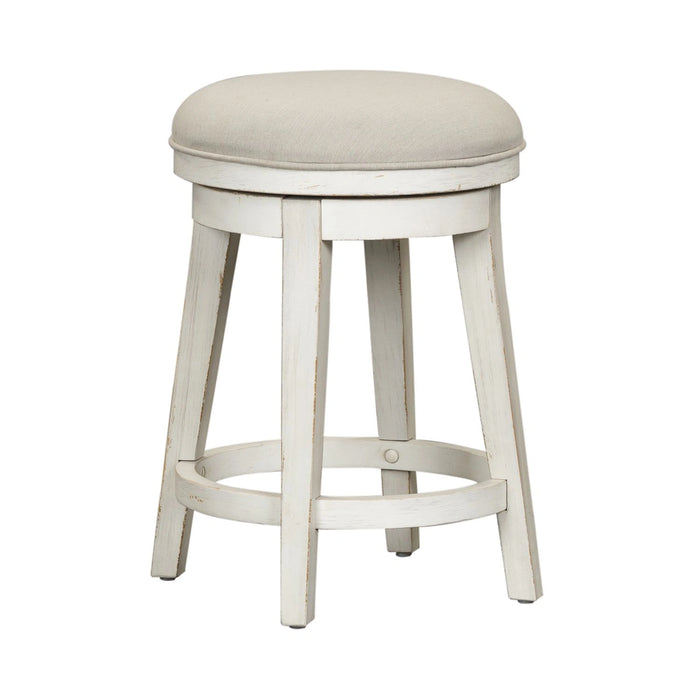 Modern Farmhouse Console Swivel Stool image