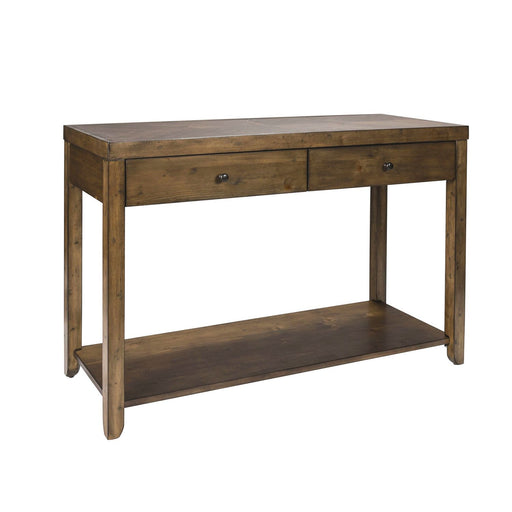 Mitchell Sofa Table in Brown - Plourde Furniture Co (Caribou, ME)