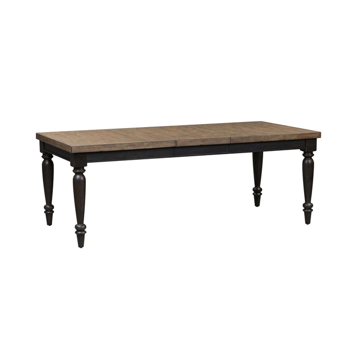 Harvest Home Rectangular Leg Dining Table in Chalkboard image
