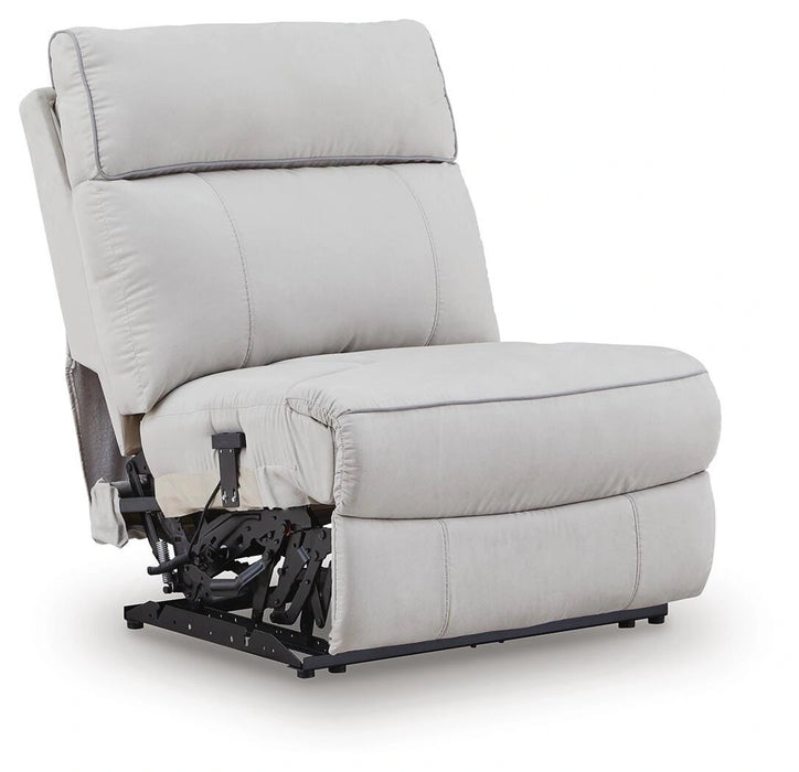 Social Pointe Reclining Sectional with Storage Consoles