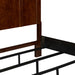 Rustic Traditions King California Panel Bed - Plourde Furniture Co (Caribou, ME)