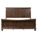 Rustic Traditions King California Sleigh Bed, Dresser & Mirror, Chest - Plourde Furniture Co (Caribou, ME)