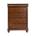 Rustic Traditions King California Sleigh Bed, Dresser & Mirror, Chest - Plourde Furniture Co (Caribou, ME)