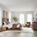 Rustic Traditions King Panel Bed, Dresser & Mirror image