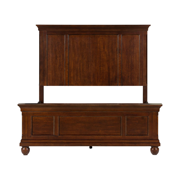 Rustic Traditions Queen Panel Bed - Plourde Furniture Co (Caribou, ME)