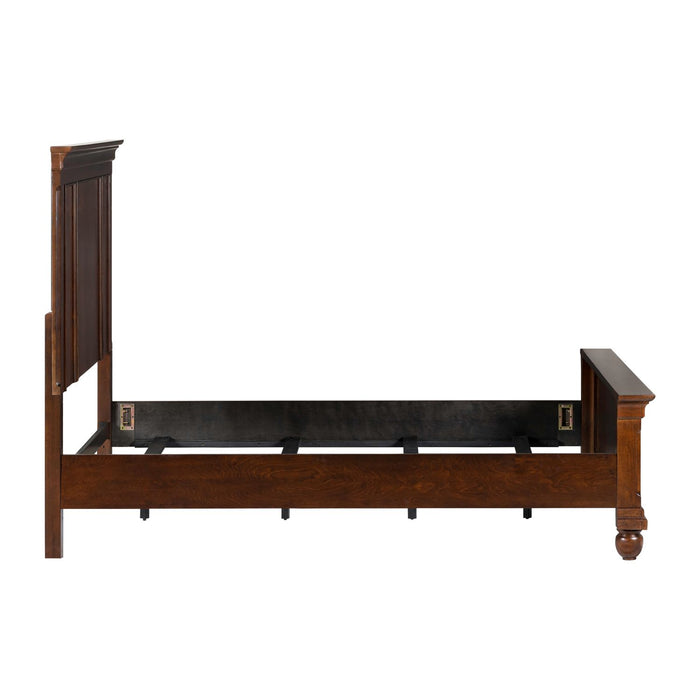 Rustic Traditions Queen Panel Bed - Plourde Furniture Co (Caribou, ME)