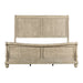 Rustic Traditions King California Sleigh Bed - Plourde Furniture Co (Caribou, ME)