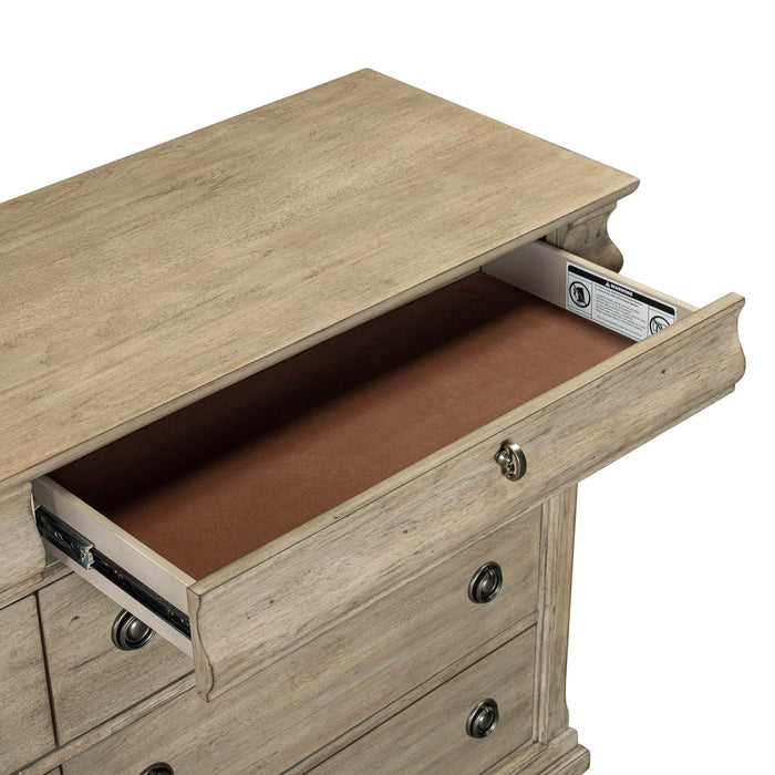 Rustic Traditions Dresser & Mirror - Plourde Furniture Co (Caribou, ME)