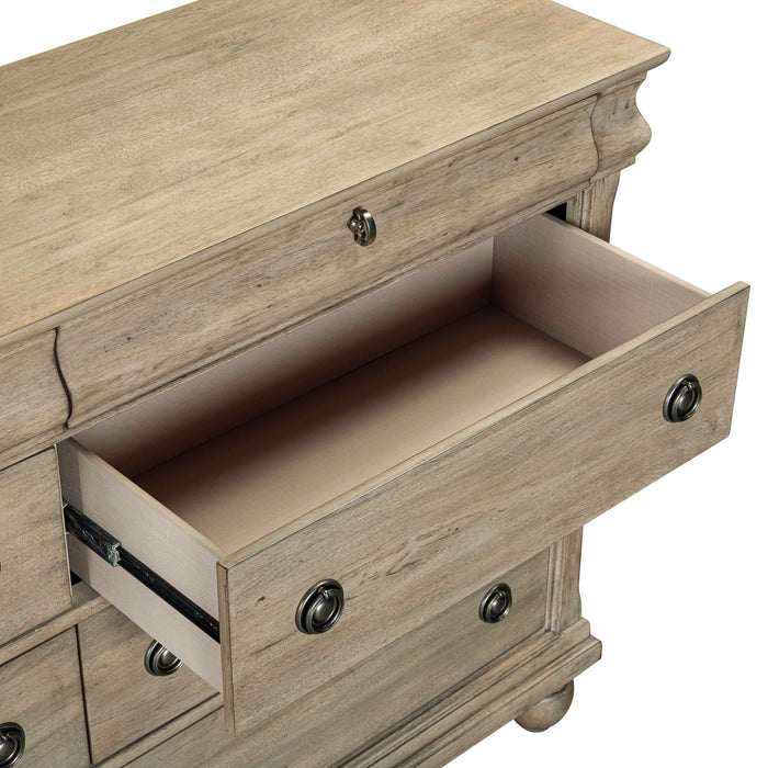 Rustic Traditions Dresser & Mirror - Plourde Furniture Co (Caribou, ME)