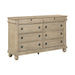 Rustic Traditions 8 Drawer Dresser - Plourde Furniture Co (Caribou, ME)