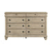 Rustic Traditions 8 Drawer Dresser - Plourde Furniture Co (Caribou, ME)