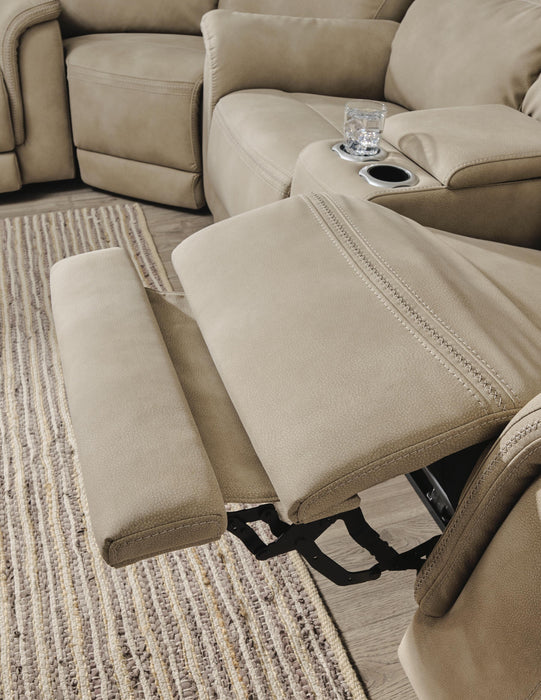 Next-Gen DuraPella Power Reclining Loveseat with Console - Plourde Furniture Co (Caribou, ME)