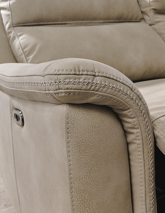 Next-Gen DuraPella Power Reclining Loveseat with Console - Plourde Furniture Co (Caribou, ME)