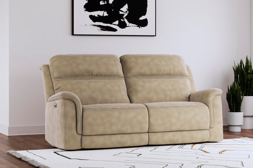 Next-Gen DuraPella Power Reclining Sofa - Plourde Furniture Co (Caribou, ME)