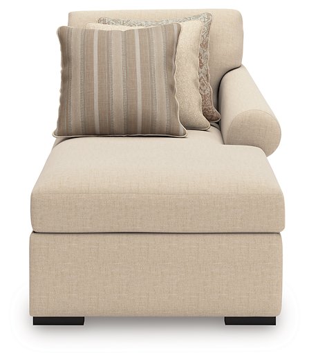 LadyMae Sectional with Chaise - Plourde Furniture Co (Caribou, ME)