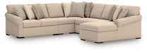 LadyMae Sectional with Chaise - Plourde Furniture Co (Caribou, ME)