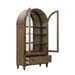 Americana Farmhouse Arched Display Cabinet image