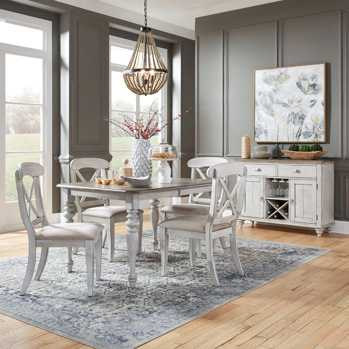 Ocean Isle 5 Piece Rectangular Table Set image