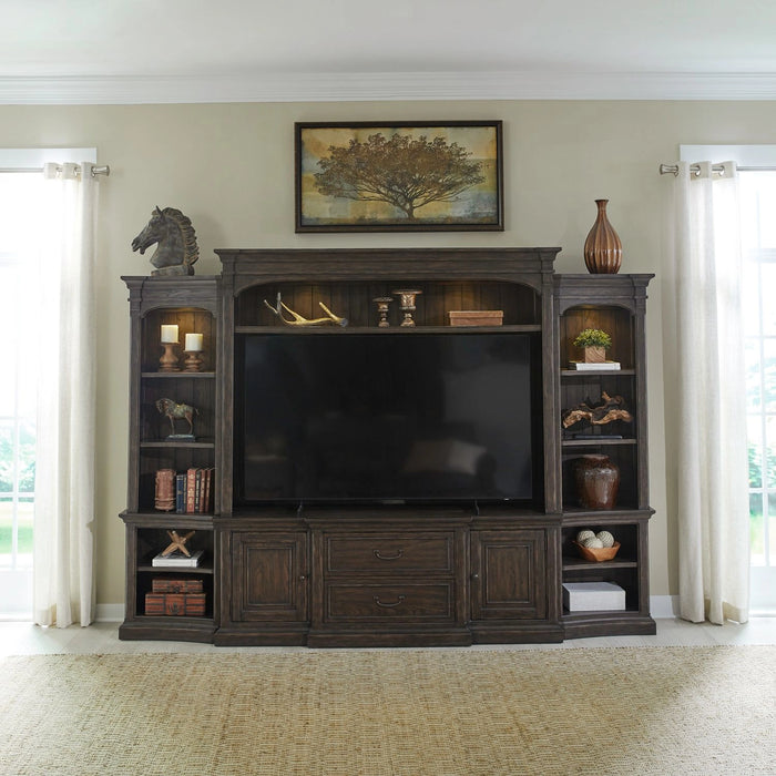 Paradise Valley Entertainment Center with Piers image