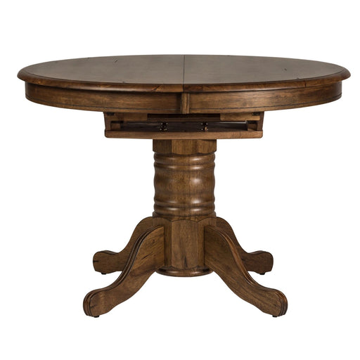 Carolina Crossing Pedestal Table image