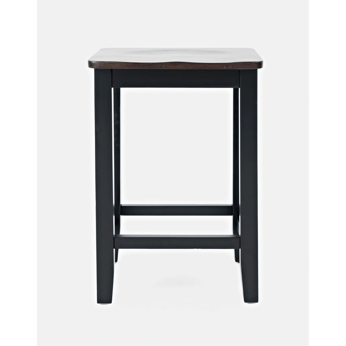 Asbury Park Backless Saddle Stool
