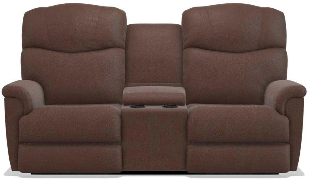 La-Z-Boy Lancer Power La-Z Time Sable Full Reclining Loveseat with Console