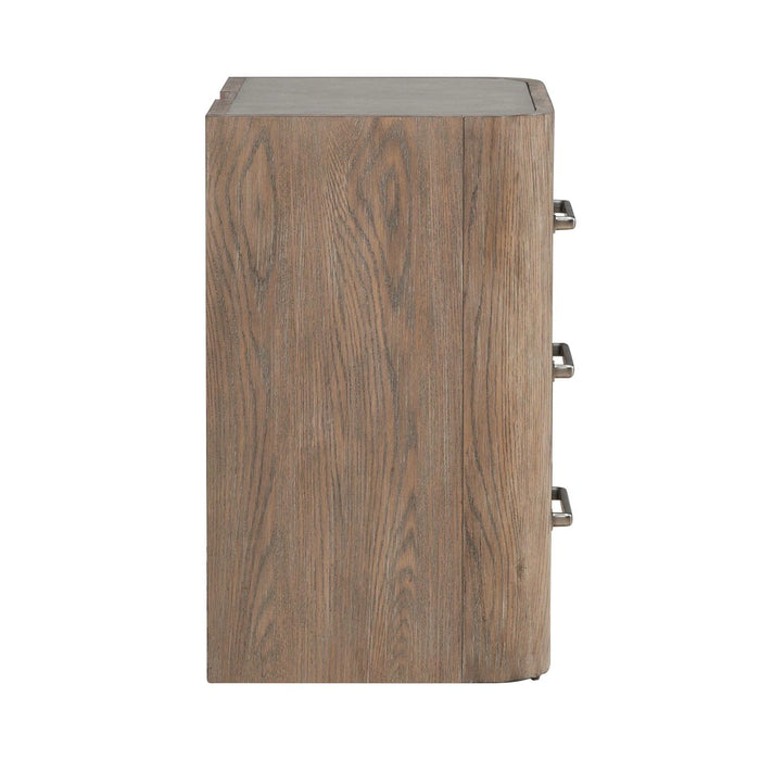 South Bend Nightstand w/ Charging Station in Burnished Clay image