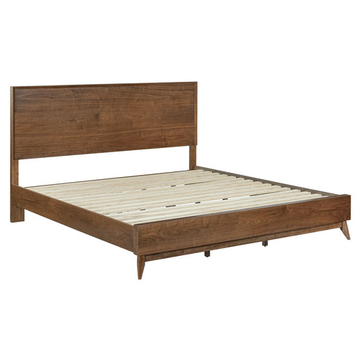 Century Modern California King Platform Bed - Plourde Furniture Co (Caribou, ME)