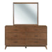 Century Modern Dresser & Mirror - Plourde Furniture Co (Caribou, ME)