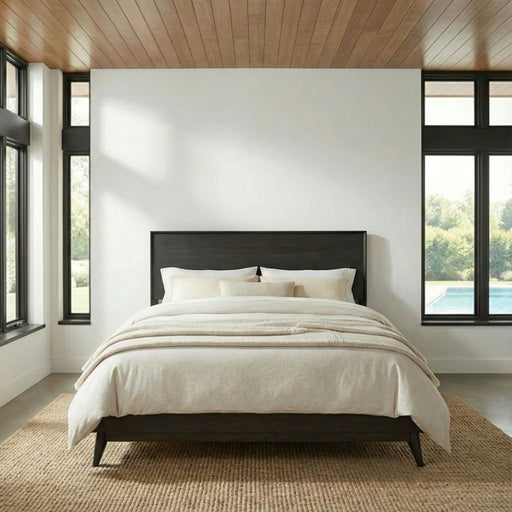 Century Modern Queen Platform Bed image