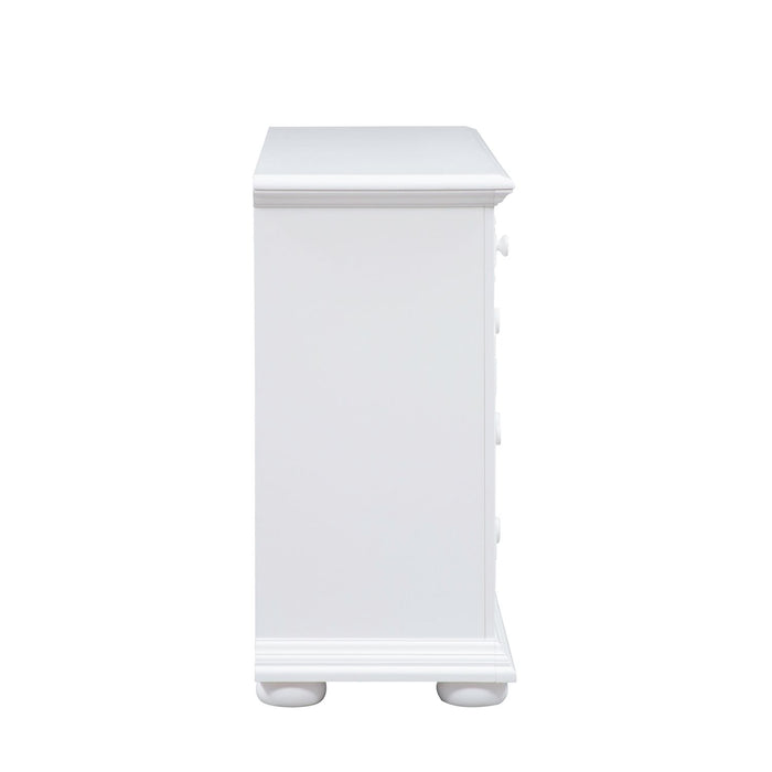 Summer House 5 Drawer Dresser in Oyster White - Plourde Furniture Co (Caribou, ME)