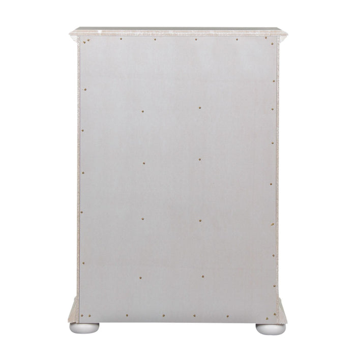 Summer House 5 Drawer Chest in White - Plourde Furniture Co (Caribou, ME)