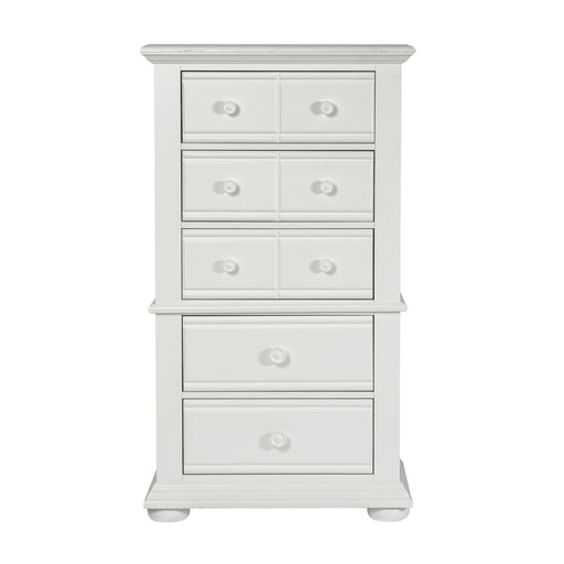 Summer House Lingerie Chest in Oyster White - Plourde Furniture Co (Caribou, ME)