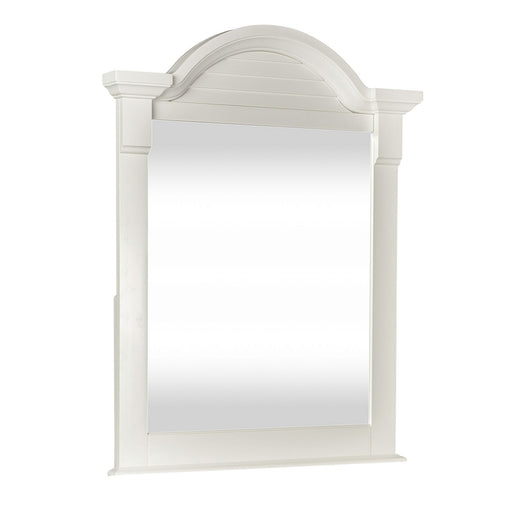Summer House Small Mirror in Oyster White - Plourde Furniture Co (Caribou, ME)