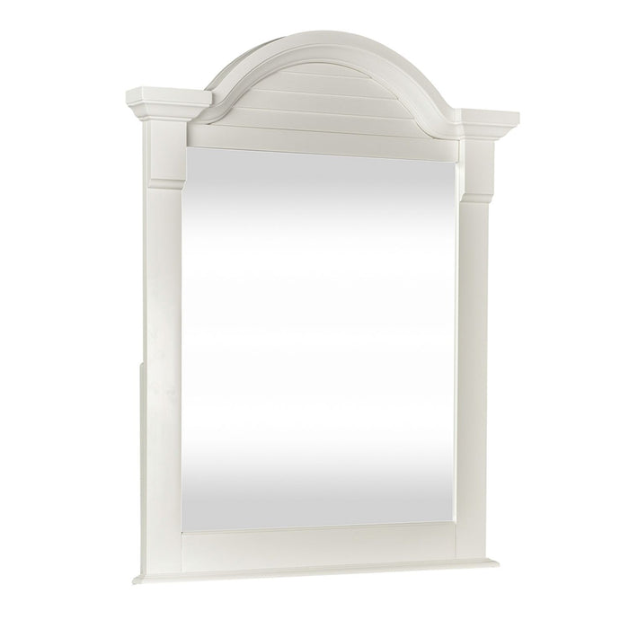 Summer House Small Mirror in Oyster White - Plourde Furniture Co (Caribou, ME)