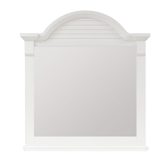 Summer House Mirror in Oyster White - Plourde Furniture Co (Caribou, ME)