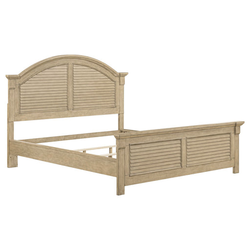 Summer House King Panel Bed - Plourde Furniture Co (Caribou, ME)