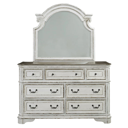 Magnolia Manor Dresser & Mirror image