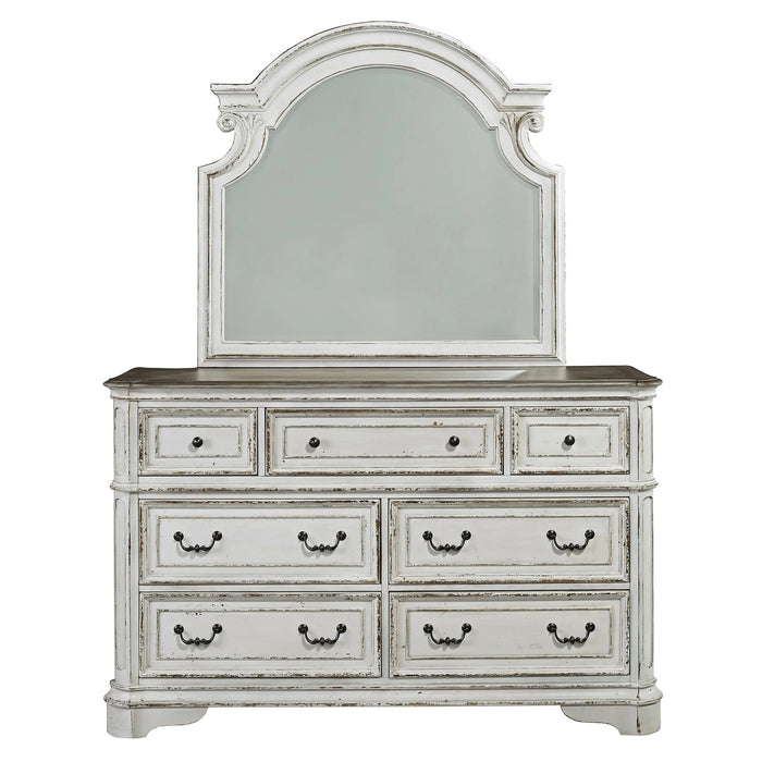 Magnolia Manor Dresser & Mirror image