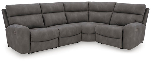 Next-Gen DuraPella Power Reclining Sectional - Plourde Furniture Co (Caribou, ME)