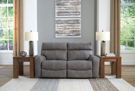 Next-Gen DuraPella Power Reclining Sectional Loveseat - Plourde Furniture Co (Caribou, ME)