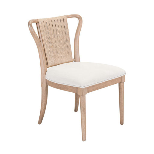 Sheridan Pointe Shaped Corded Back Side Chair (RTA) - Plourde Furniture Co (Caribou, ME)