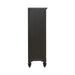 Americana Farmhouse 5 Drawer Chest in Black - Plourde Furniture Co (Caribou, ME)