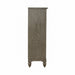 Americana Farmhouse 5 Drawer Chest in Dusty Taupe and Black - Plourde Furniture Co (Caribou, ME)
