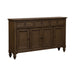Americana Farmhouse Hall Buffet in Dusty Taupe - Plourde Furniture Co (Caribou, ME)