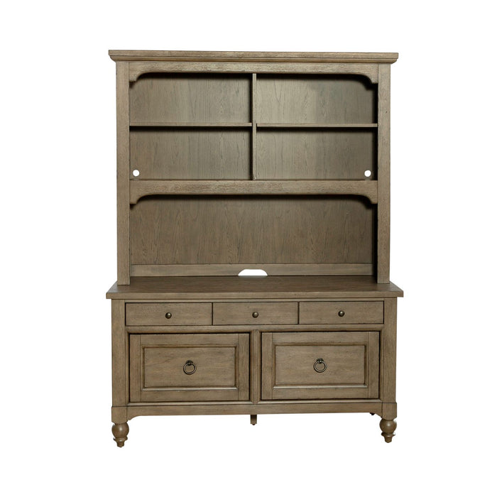 Americana Farmhouse Credenza & Hutch - Plourde Furniture Co (Caribou, ME)